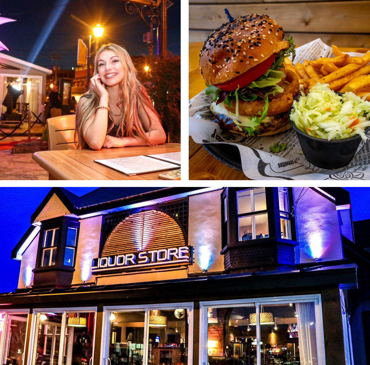 La plus grande terrasse en Estrie - Liquor Store Resto Club de Magog